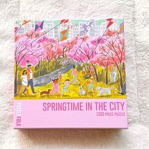 PuzzleFolk Springtime in the City Puzzle